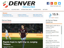 Tablet Screenshot of denvernews.net